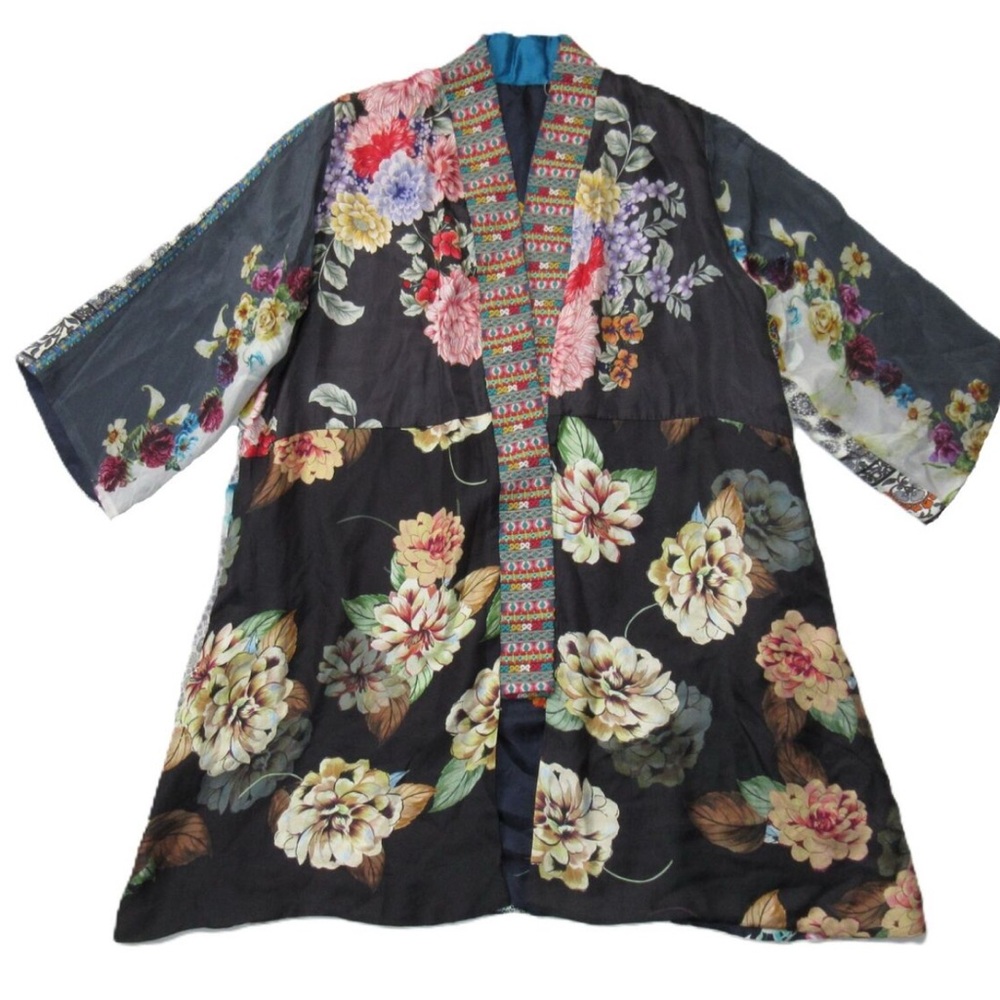 Reversible Johnny Was Kimono Jacket